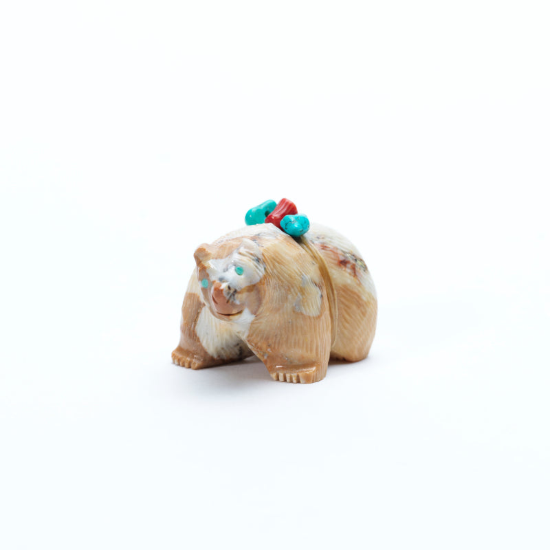 Farlan & Paulette Quam: Tigilite, Bear with Bundle