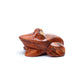 Louise Ponchuella: Sedona Sandstone, Frog with Turquoise Inlay