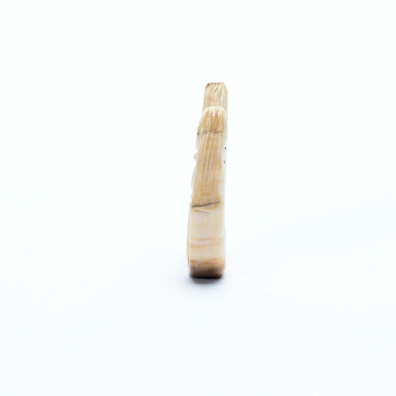 Sandra Quandelacy: Ivory, Double sided, Side by Side Maidens