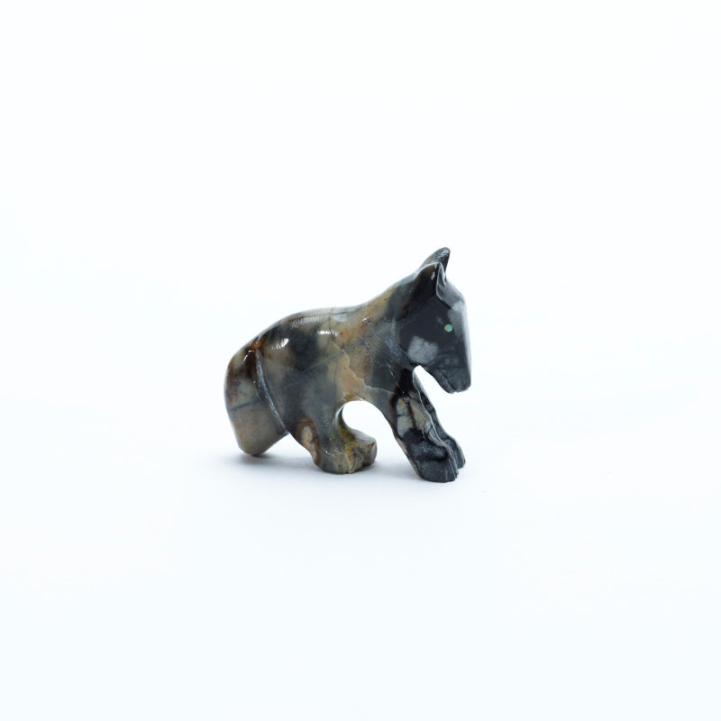 Bryston Bowannie: Picasso Marble, Wolf
