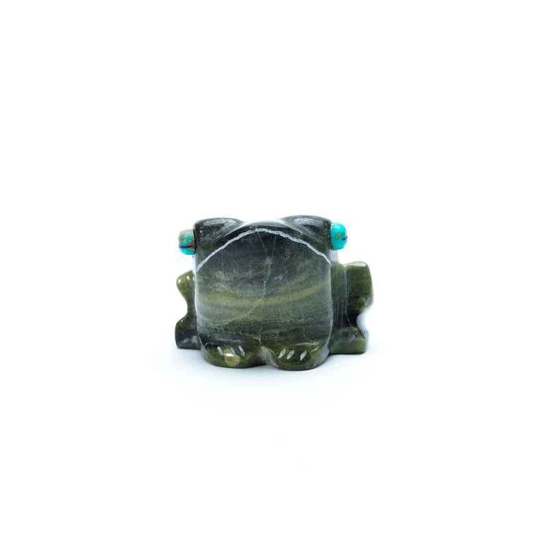 Andres Lementino: Green Serpentine Frog