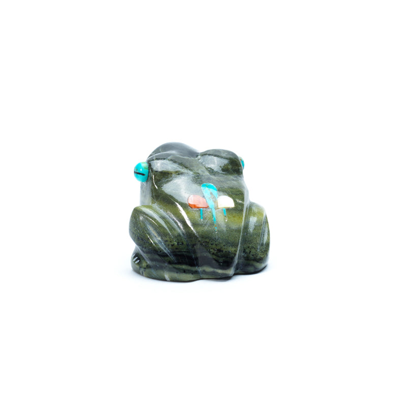 Andres Lementino: Green Serpentine Frog