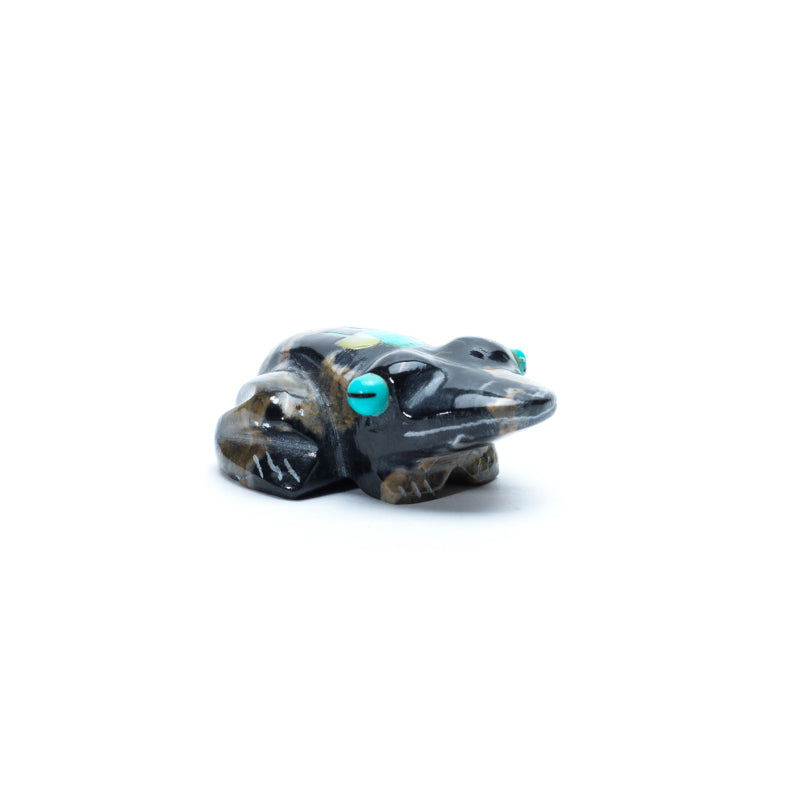Andres Lementino: Picasso Marble, Frog/Rain cloud inlay