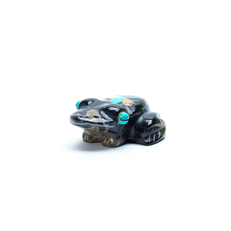Andres Lementino: Picasso Marble, Frog/Rain cloud inlay