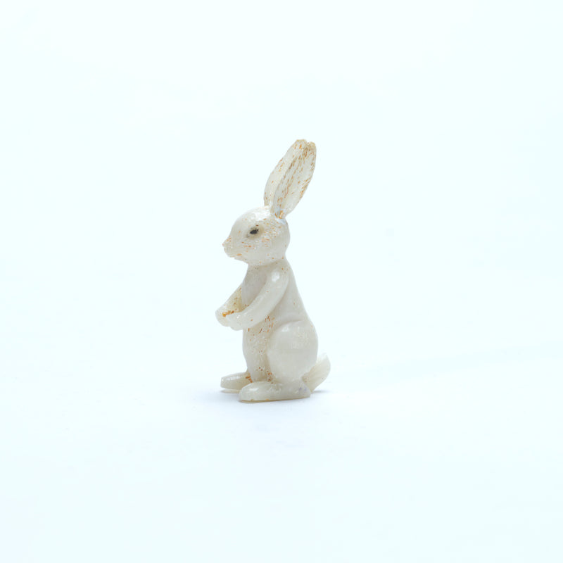 Eric Martinez: White Marble, Rabbit