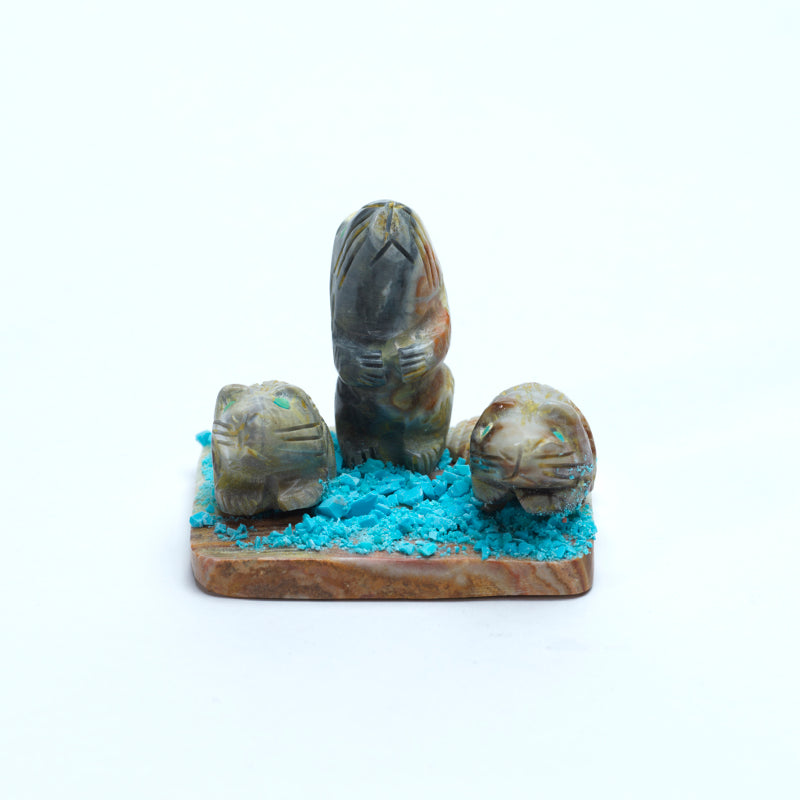 Stafford Chimoni: Picasso Marble, Beaver Family