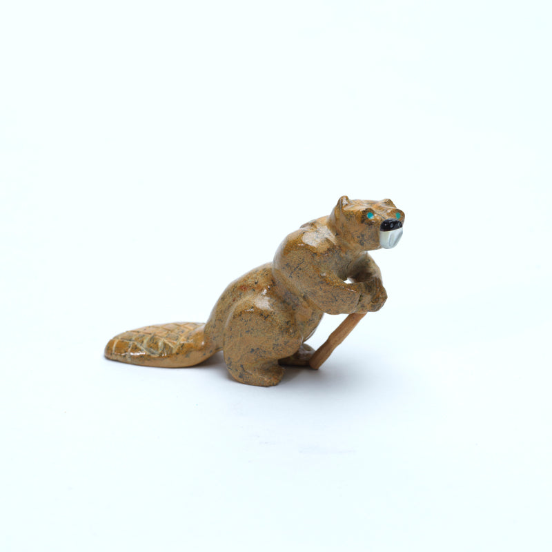 Freddie Leekya: Zuni Stone, Beaver