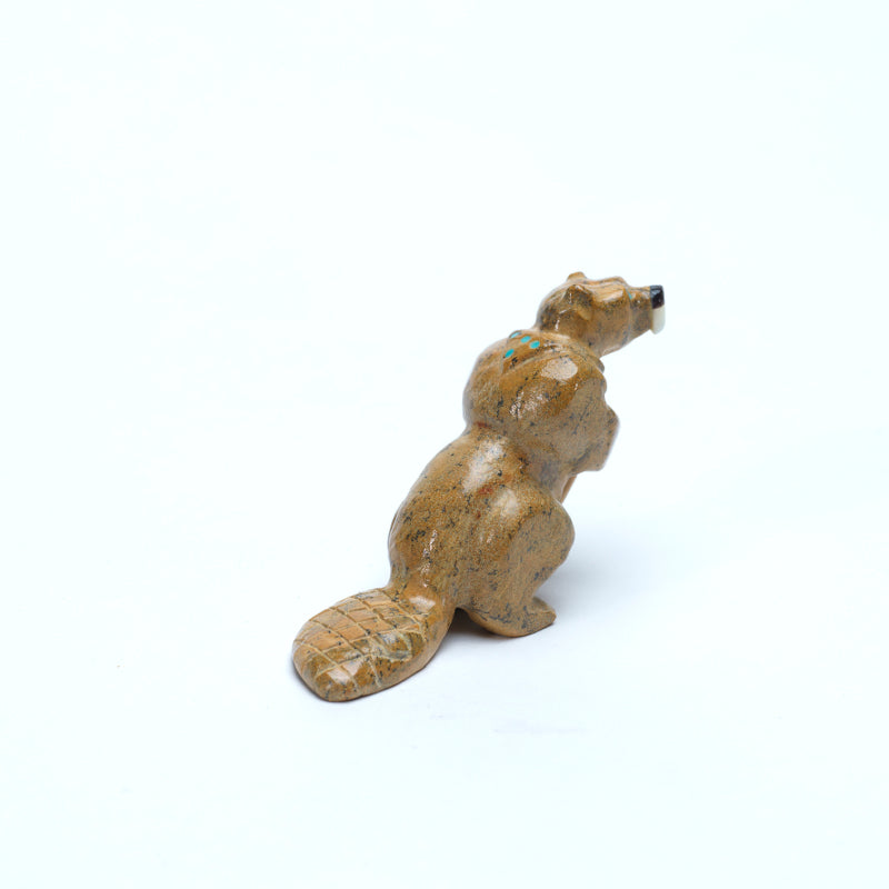 Freddie Leekya: Zuni Stone, Beaver