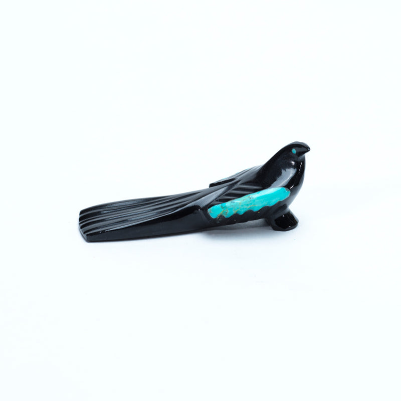 Calvert Bowannie: Black Marble/Turquoise Winged/Magpie