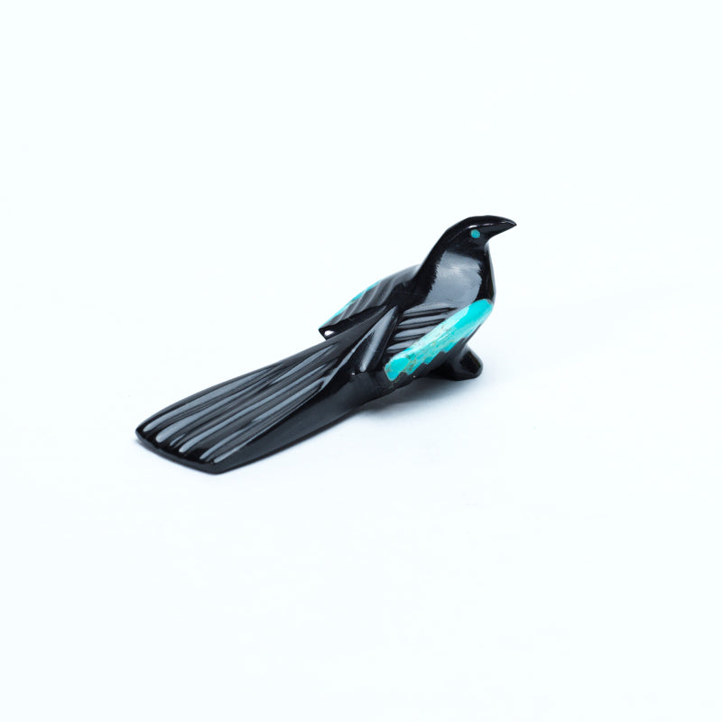 Calvert Bowannie: Black Marble/Turquoise Winged/Magpie