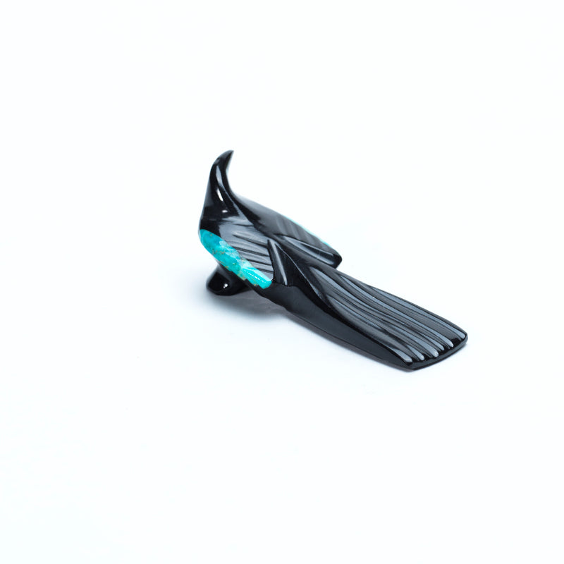 Calvert Bowannie: Black Marble/Turquoise Winged/Magpie