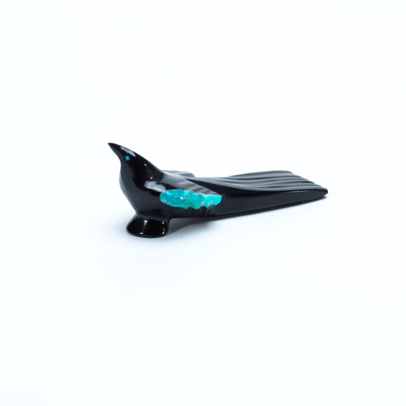 Calvert Bowannie: Black Marble/Turquoise Winged/Magpie