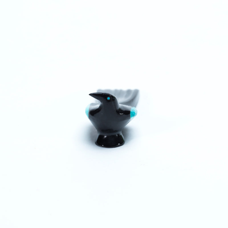 Calvert Bowannie: Black Marble/Turquoise Winged/Magpie