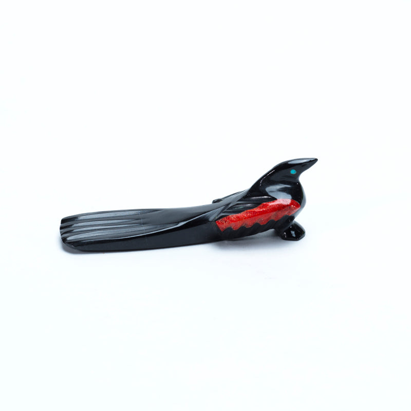 Calvert Bowannie: Black Marble Coral Wings, Magpie