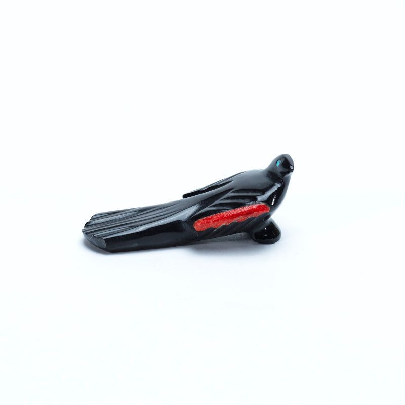 Calvert Bowannie: Black Marble Coral Wings, Magpie