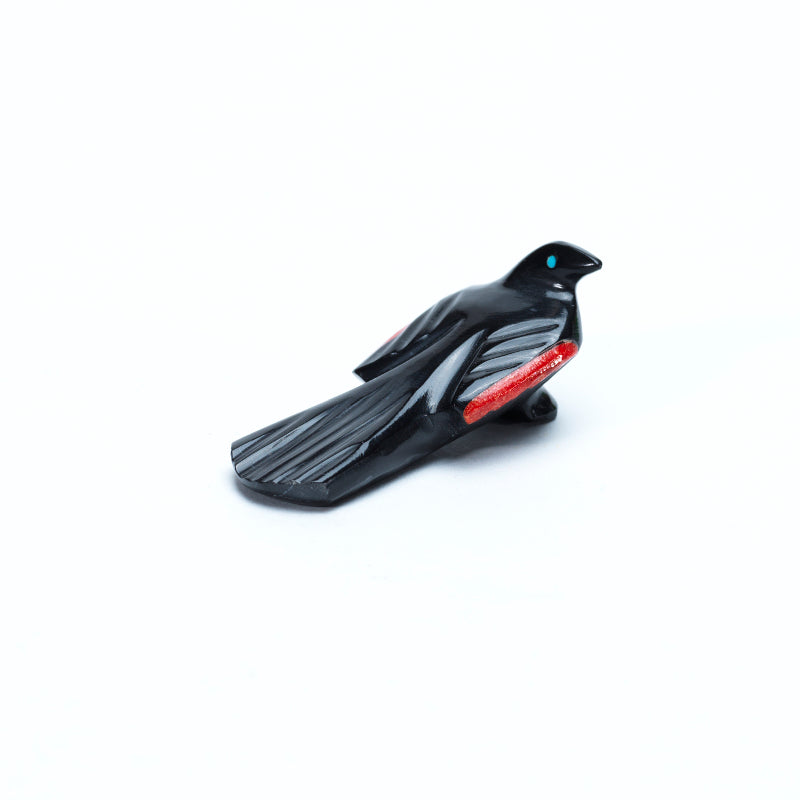 Calvert Bowannie: Black Marble Coral Wings, Magpie