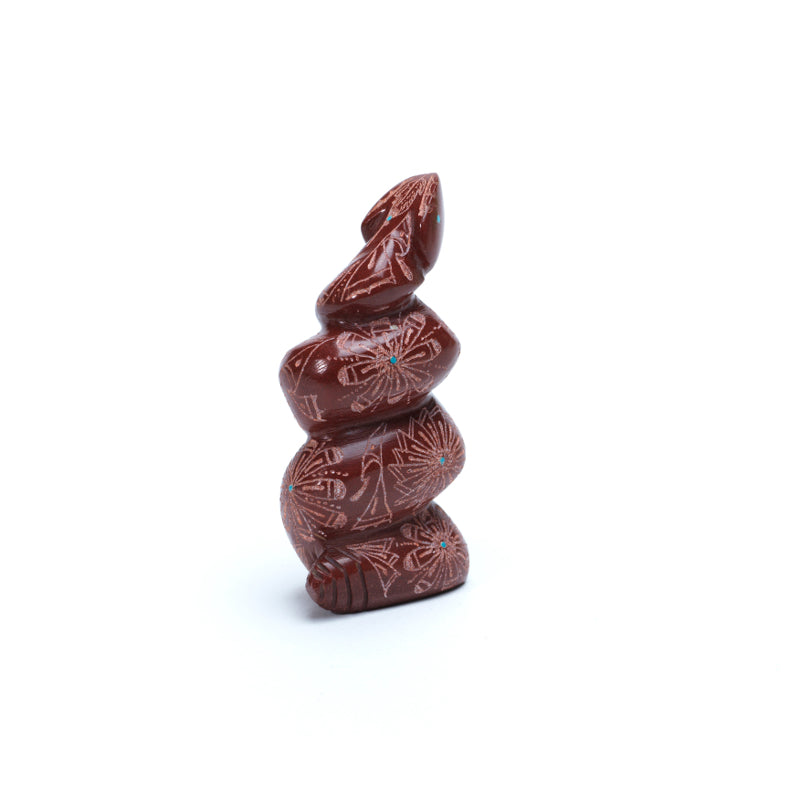 Adrian Cachini: Pipestone Sgraffito, Snake