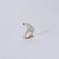 Calvert Bowannie: Mother Of Pearl, Raven with Coral Ball