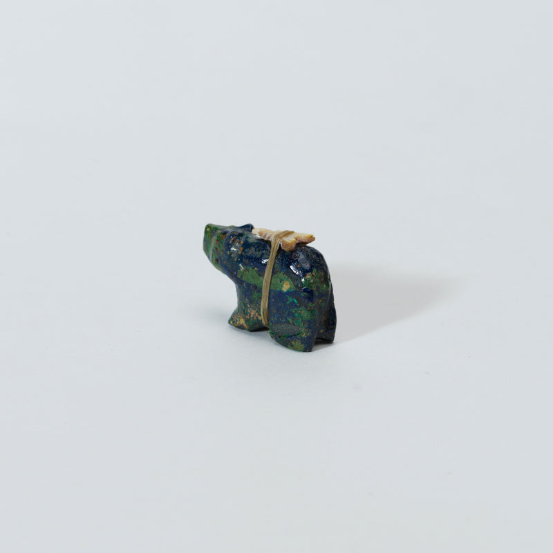 Eric Martinez: Azurite, Bear with Bundle