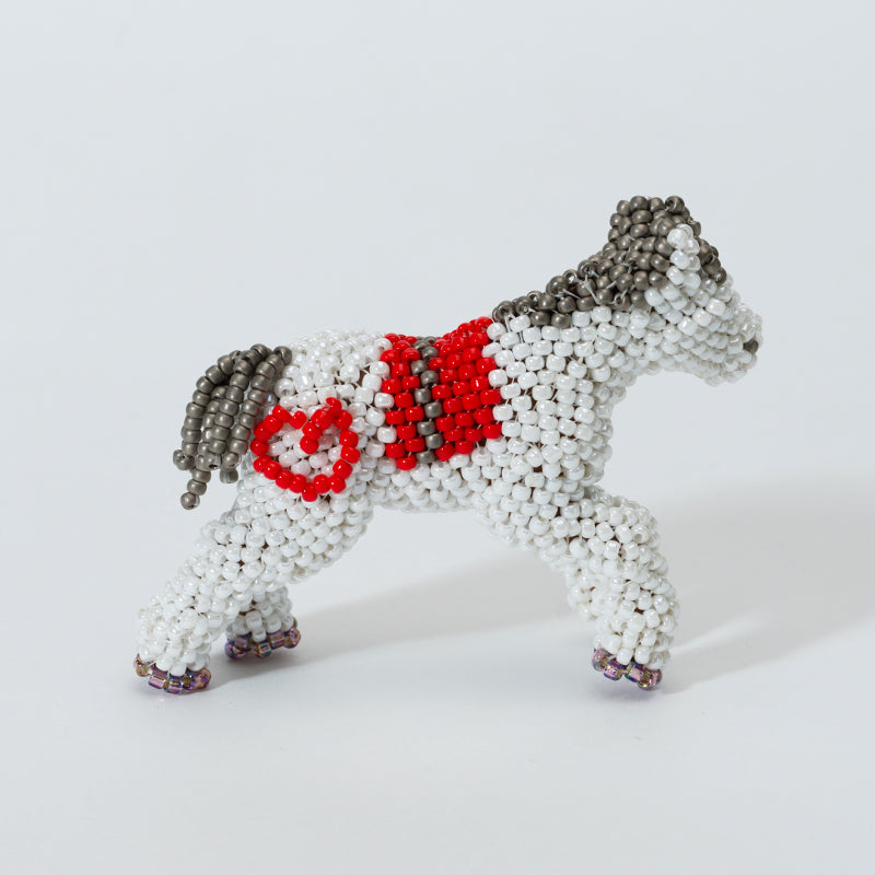Sylvia Quam: Beaded, Horse with heart