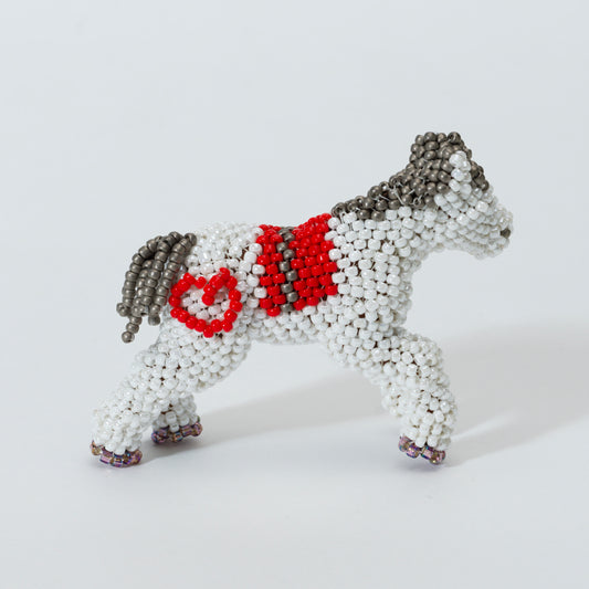 Sylvia Quam: Beaded, Horse with heart
