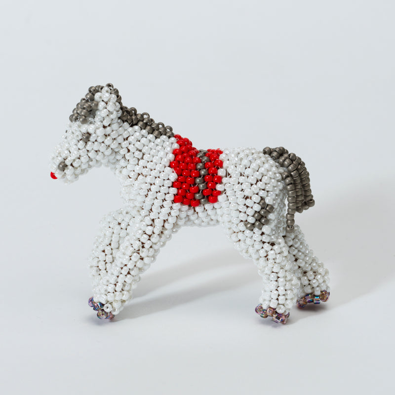 Sylvia Quam: Beaded, Horse with heart