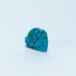 Andres Lementino: Turquoise, Bear w/ Coral Heartline