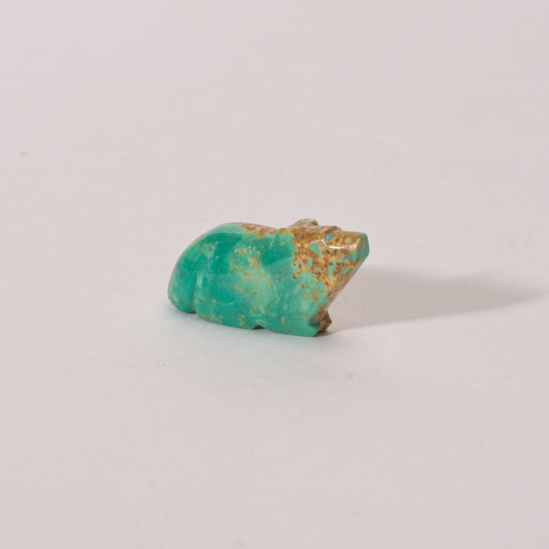 Abby Panteah: Kingman Turquoise, Wolf #1
