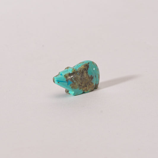 Abby Panteah: Kingman Turquoise, Wolf #2