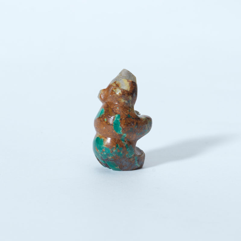 Kenric Laiwekate: Turquoise, Sitting Bear
