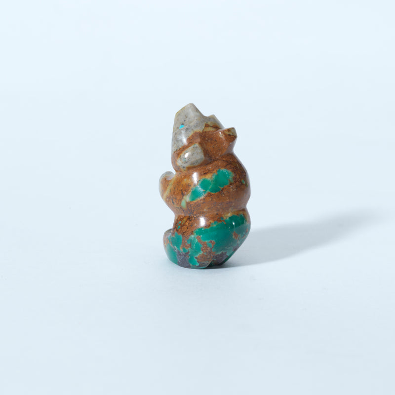 Kenric Laiwekate: Turquoise, Sitting Bear