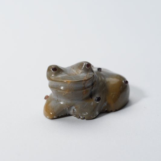 Hayes Leekya: Zuni Stone, Old Frog