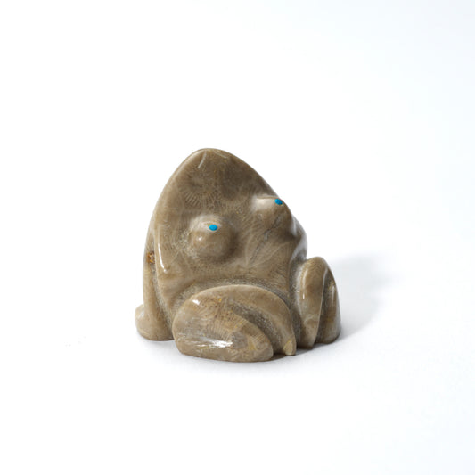 Rosella Lunasee & Loubert Soseeah: Serpentine, Frog with Turquoise Eyes