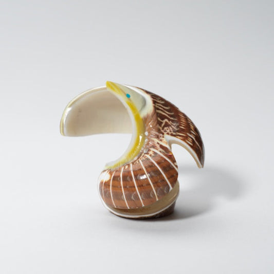 Delvin Leekya: Green Snail Shell, Eagle