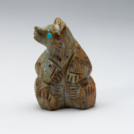 Randy Lucio: Picasso Marble, Sitting Bear
