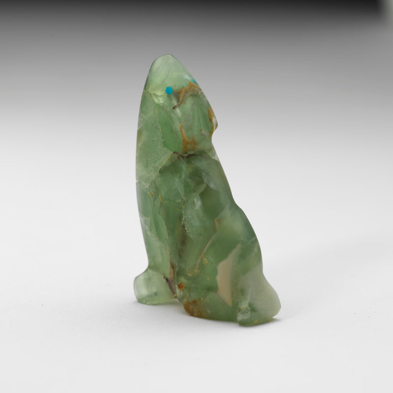 Delvin Leekya: Fluorite, Howling Coyote