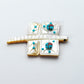 Danette Laate: Mother of Pearl with Sun Face Inlay & Turquoise, Dragonfly