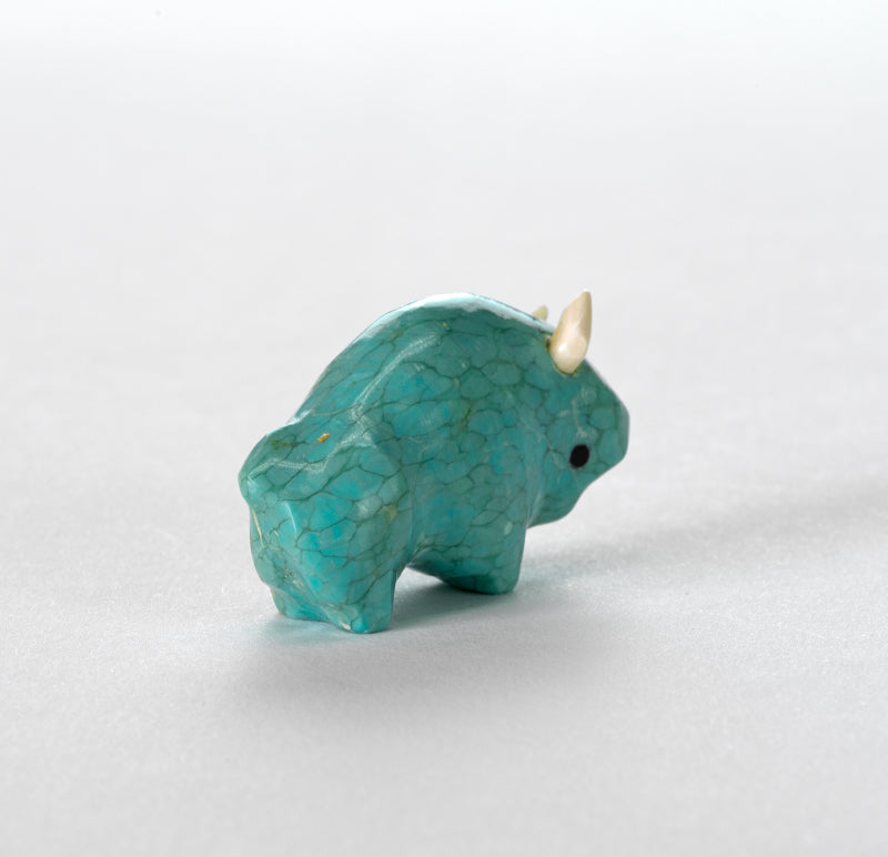 Lynn Quam: Turquoise, Bison