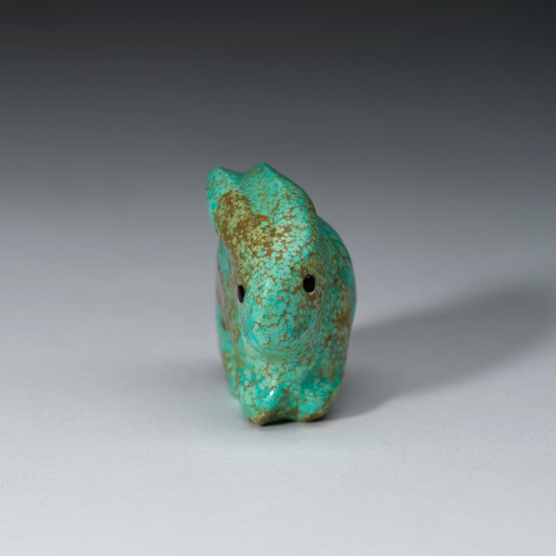 Jayne Quam: Turquoise, Rabbit with Mosaic Inlay – Zuni Artist Resource Team