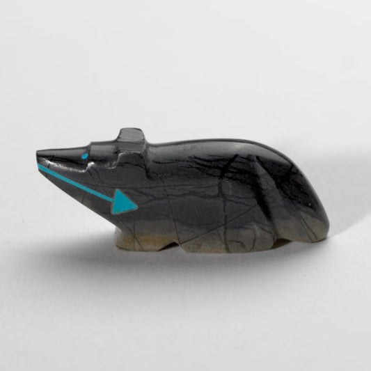 Clayton & Abby Panteah: Picasso Marble, Wolf