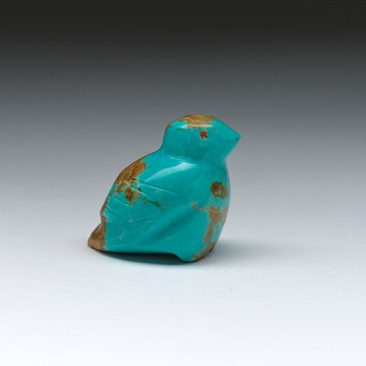 Lena Boone (d): Turquoise #8 with Coral Eyes, Eagle