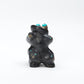 Hayes Leekya: Picasso Marble, Frog with Turq. Eyes