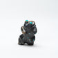 Hayes Leekya: Picasso Marble, Frog with Turq. Eyes