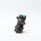 Hayes Leekya: Picasso Marble, Frog with Turq. Eyes