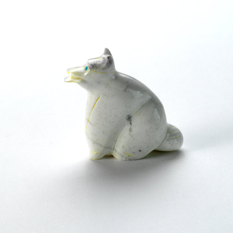 Leland Boone & Daphne Quam: White Marble, Dog  a Bone