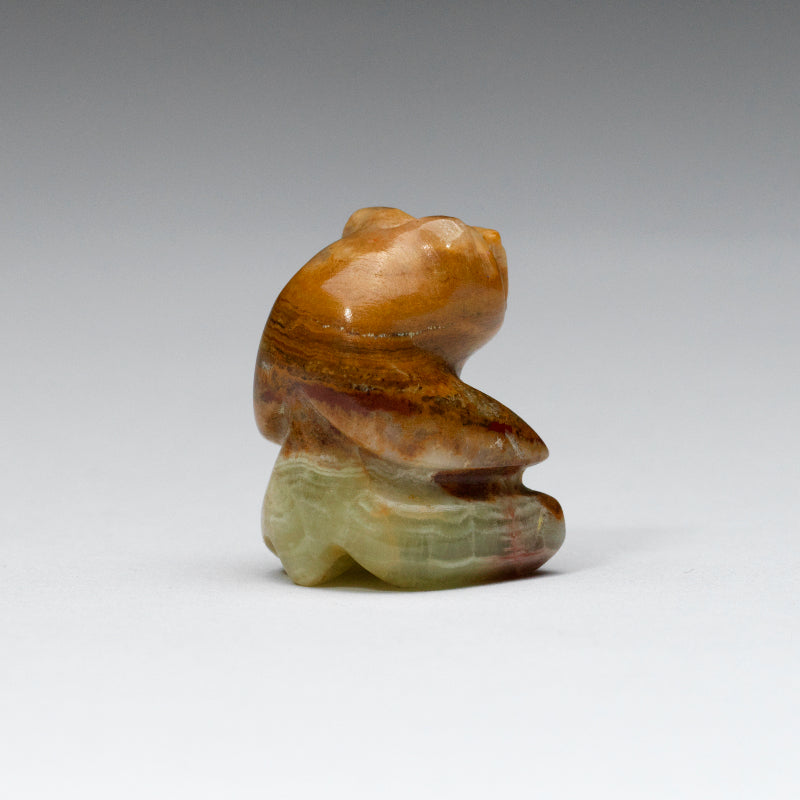Rosella Lunasee & Loubert Soseeah: Honey onyx, Sitting Bear