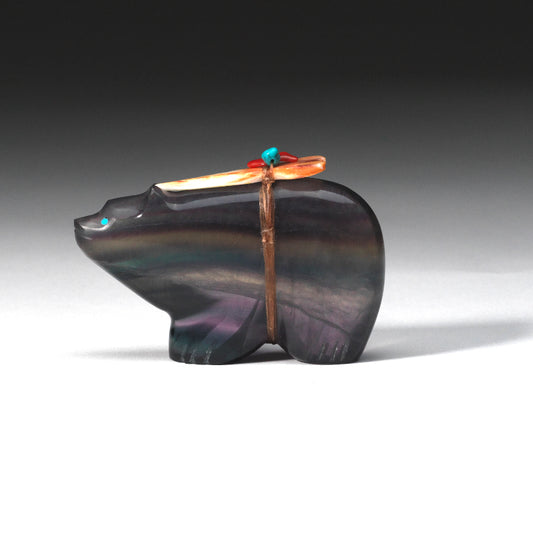 Leland Boone & Daphne Quam: Fluorite, Rainbow  Bear