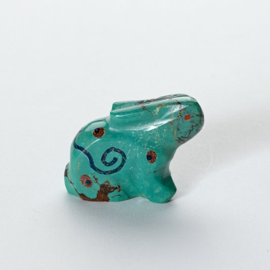 Jayne Quam: Turquoise, Rabbit  Mosaic Inlay