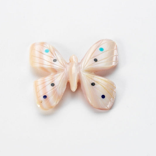 Tammy Deysee: Pink Mussel Shell, Butterfly