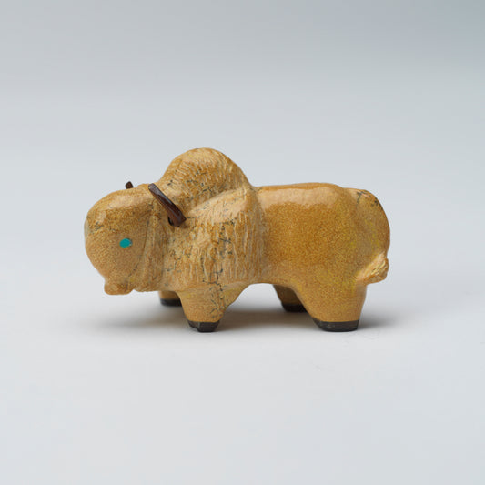 Freddie Leekya: Zuni Stone, Buffalo